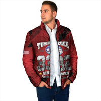 85 Years of Tuskegee Airmen Padded Jacket 332nd Fighter Group Red Tails - Wonder Print Shop