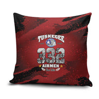 85 Years of Tuskegee Airmen Pillow Cover 332nd Fighter Group Red Tails - Wonder Print Shop