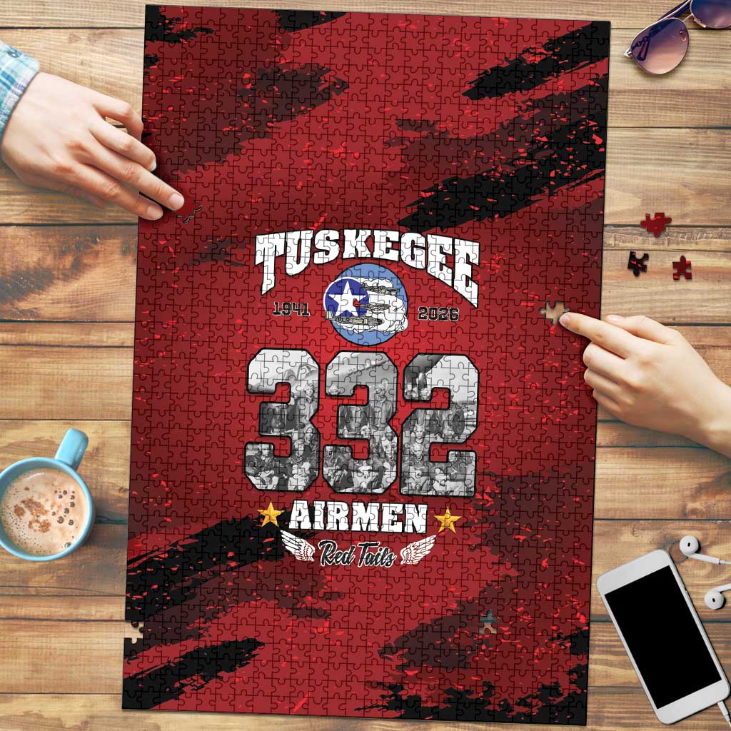 85 Years of Tuskegee Airmen Puzzle 332nd Fighter Group Red Tails - Wonder Print Shop