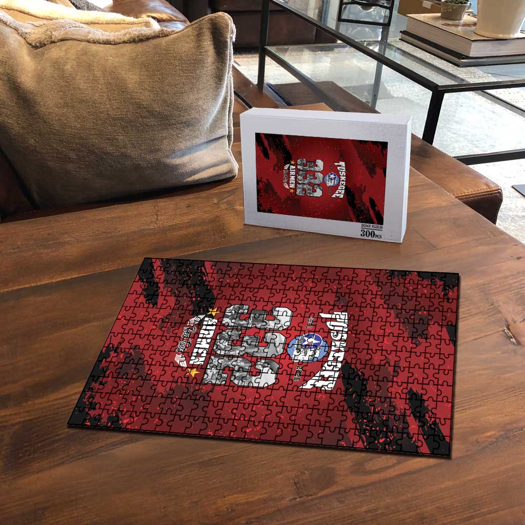 85 Years of Tuskegee Airmen Puzzle 332nd Fighter Group Red Tails - Wonder Print Shop