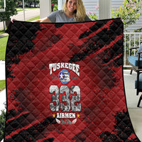 85 Years of Tuskegee Airmen Quilt 332nd Fighter Group Red Tails - Wonder Print Shop