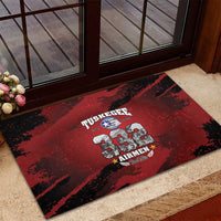 85 Years of Tuskegee Airmen Rubber Doormat 332nd Fighter Group Red Tails - Wonder Print Shop