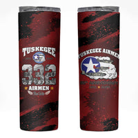 85 Years of Tuskegee Airmen Skinny Tumbler 332nd Fighter Group Red Tails - Wonder Print Shop