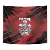 85 Years of Tuskegee Airmen Tapestry 332nd Fighter Group Red Tails - Wonder Print Shop