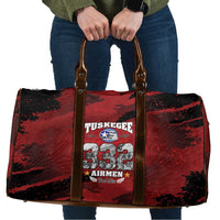 85 Years of Tuskegee Airmen Travel Bag 332nd Fighter Group Red Tails - Wonder Print Shop