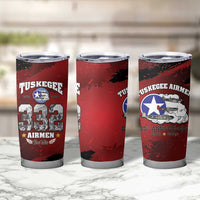85 Years of Tuskegee Airmen Tumbler Cup 332nd Fighter Group Red Tails - Wonder Print Shop