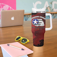 85 Years of Tuskegee Airmen Tumbler With Handle 332nd Fighter Group Red Tails - Wonder Print Shop