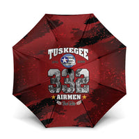 85 Years of Tuskegee Airmen Umbrella 332nd Fighter Group Red Tails - Wonder Print Shop