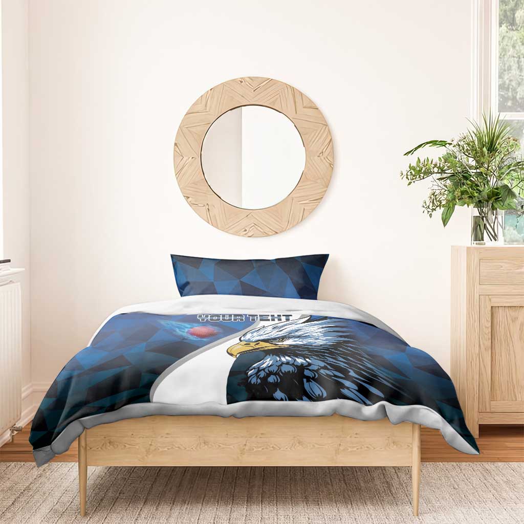 Custom Namibia Cricket Bedding Set Go Champions