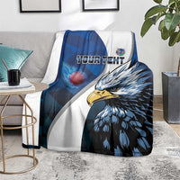 Custom Namibia Cricket Blanket Go Champions