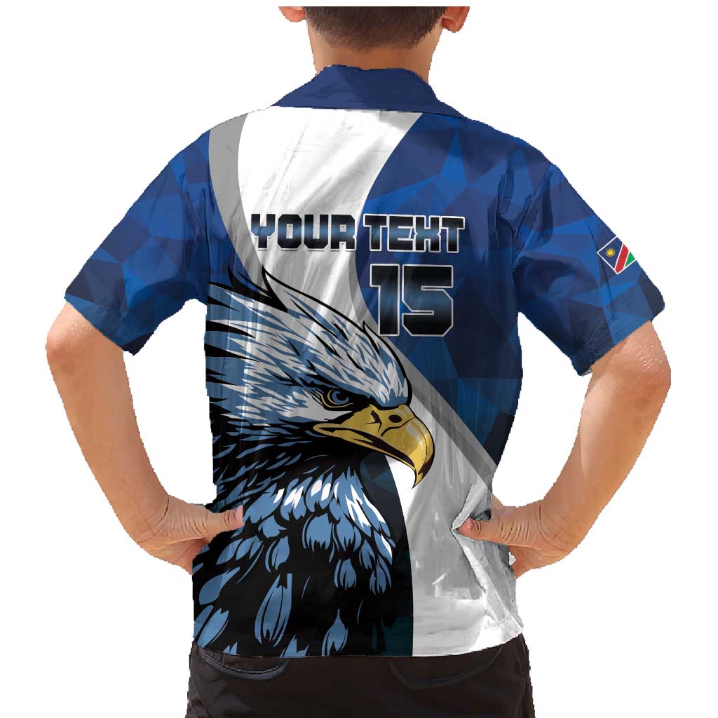 Custom Namibia Cricket Family Matching Mermaid Dress and Hawaiian Shirt Go Champions