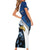 Custom Namibia Cricket Family Matching Short Sleeve Bodycon Dress and Hawaiian Shirt Go Champions