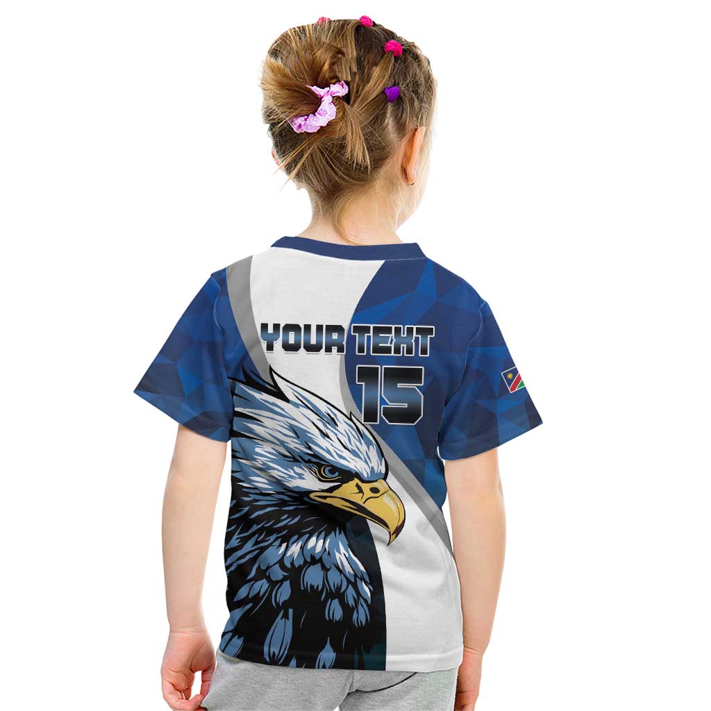 Custom Namibia Cricket Kid T Shirt Go Champions