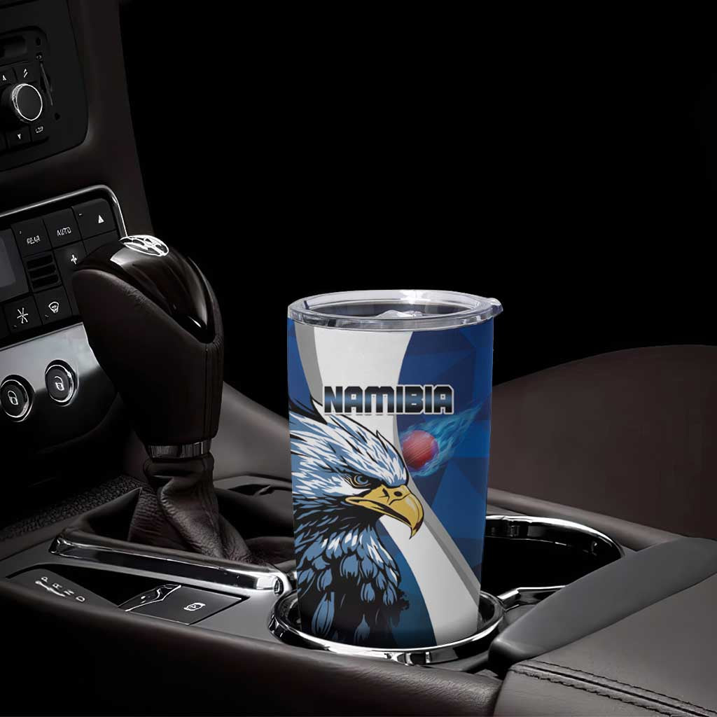Custom Namibia Cricket Tumbler Cup Go Champions