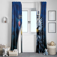 Custom Namibia Cricket Window Curtain Go Champions