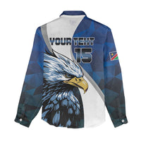 Custom Namibia Cricket Women Casual Shirt Go Champions