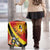 Personalized Uganda Luggage Cover Black Crowned Crane With Coat Of Arms