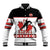Custom Canada Ice Hockey Baseball Jacket Go Team Canada