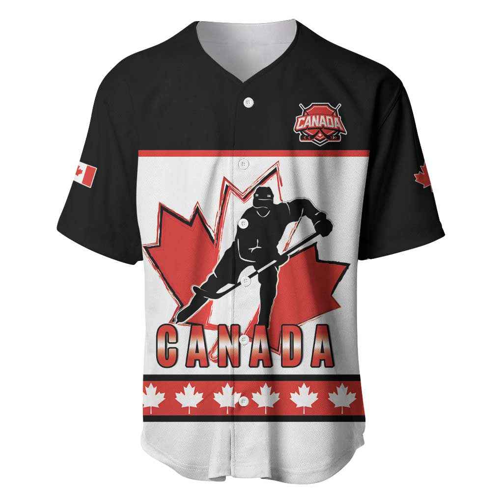 Custom Canada Ice Hockey Baseball Jersey Go Team Canada