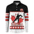 Custom Canada Ice Hockey Button Sweatshirt Go Team Canada