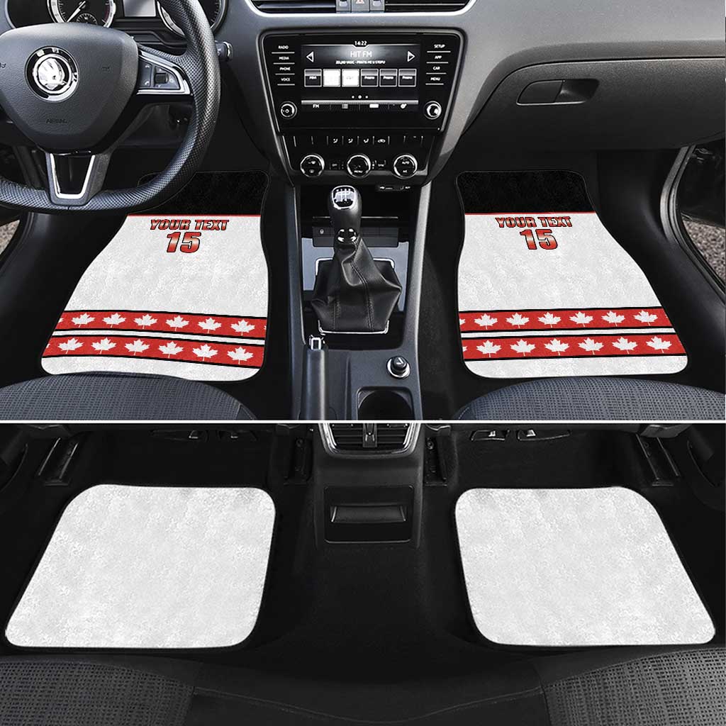 Custom Canada Ice Hockey Car Mats Go Team Canada