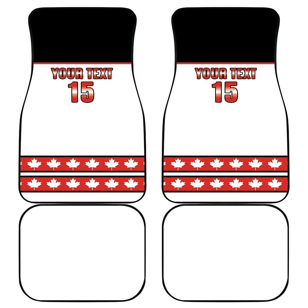 Custom Canada Ice Hockey Car Mats Go Team Canada