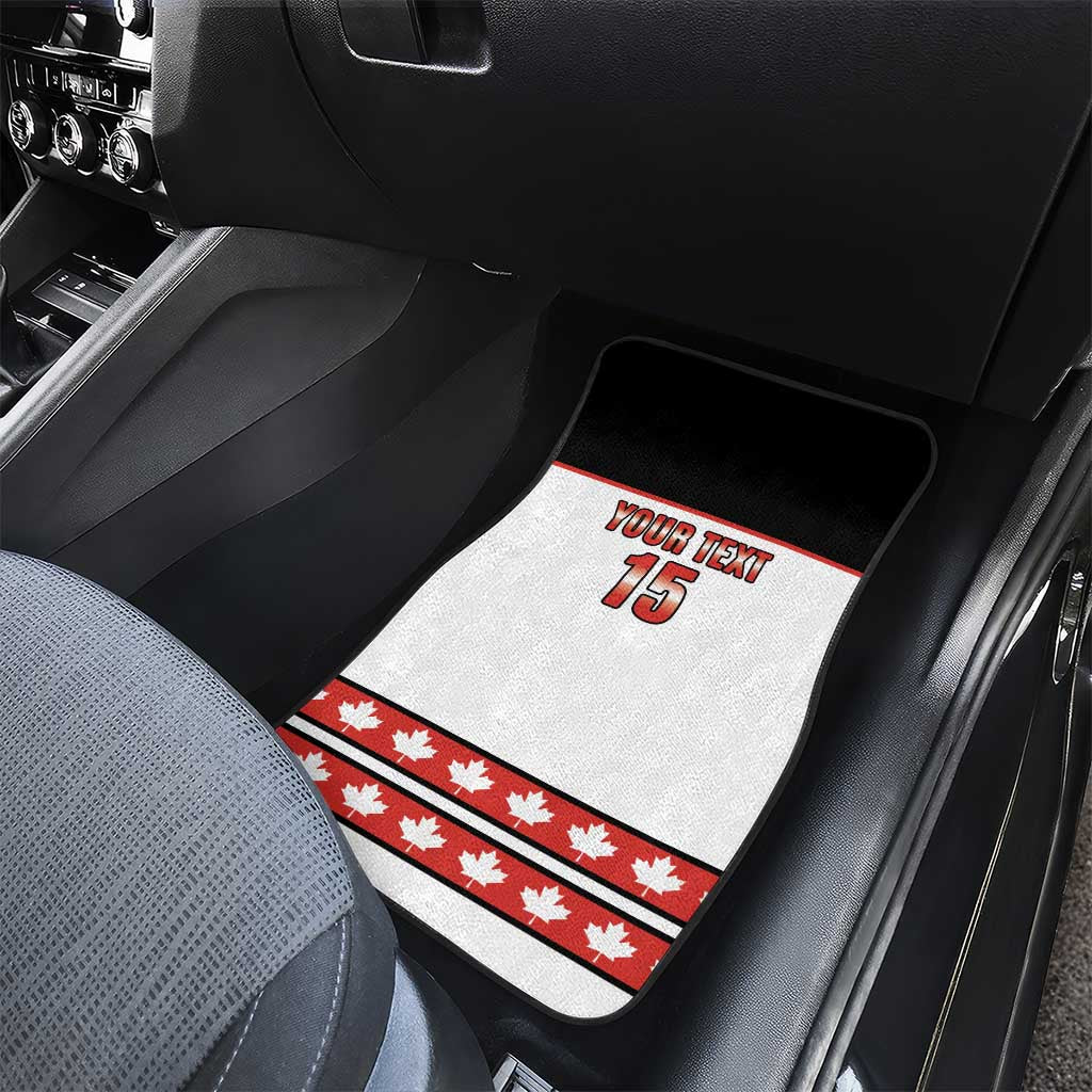 Custom Canada Ice Hockey Car Mats Go Team Canada