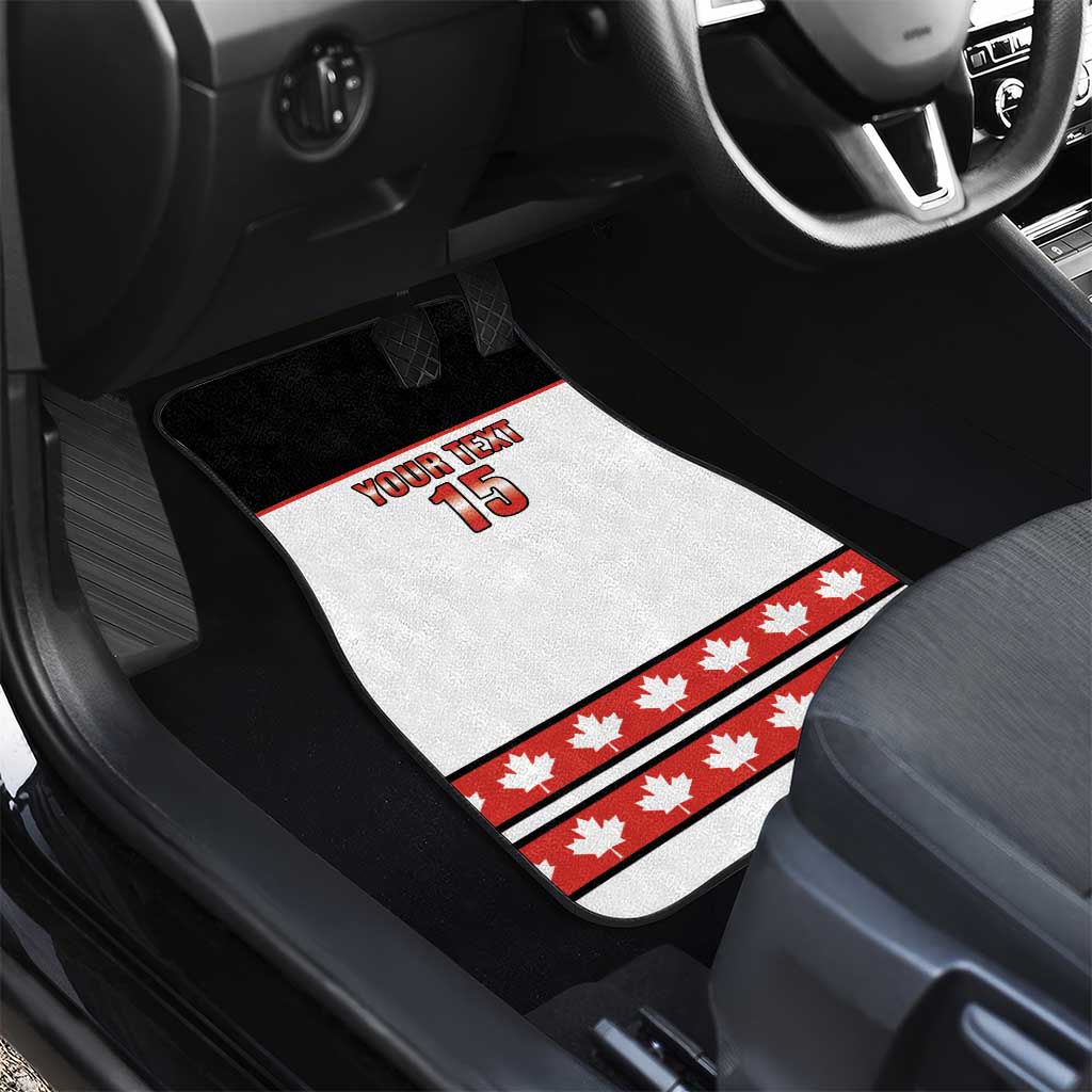 Custom Canada Ice Hockey Car Mats Go Team Canada