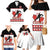 Custom Canada Ice Hockey Family Matching Mermaid Dress and Hawaiian Shirt Go Team Canada