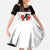 Custom Canada Ice Hockey Family Matching Off Shoulder Maxi Dress and Hawaiian Shirt Go Team Canada