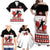 Custom Canada Ice Hockey Family Matching Off Shoulder Maxi Dress and Hawaiian Shirt Go Team Canada