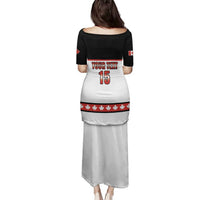 Custom Canada Ice Hockey Family Matching Puletasi and Hawaiian Shirt Go Team Canada