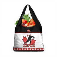 Custom Canada Ice Hockey Grocery Bag Go Team Canada