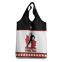 Custom Canada Ice Hockey Grocery Bag Go Team Canada