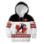 Custom Canada Ice Hockey Kid Hoodie Go Team Canada
