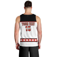Custom Canada Ice Hockey Men Tank Top Go Team Canada