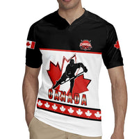 Custom Canada Ice Hockey Rugby Jersey Go Team Canada