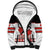 Custom Canada Ice Hockey Sherpa Hoodie Go Team Canada