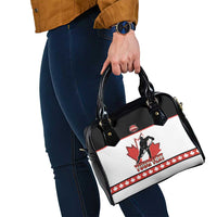 Custom Canada Ice Hockey Shoulder Handbag Go Team Canada