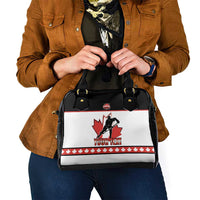 Custom Canada Ice Hockey Shoulder Handbag Go Team Canada