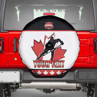 Custom Canada Ice Hockey Spare Tire Cover Go Team Canada