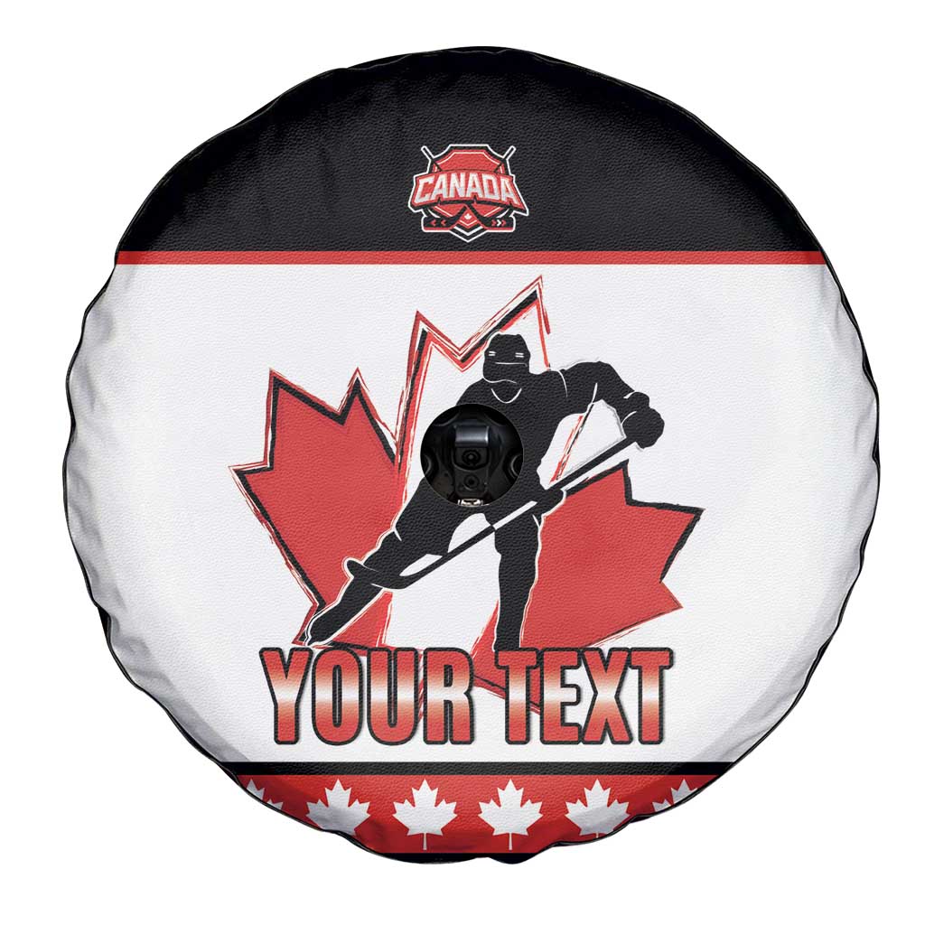 Custom Canada Ice Hockey Spare Tire Cover Go Team Canada