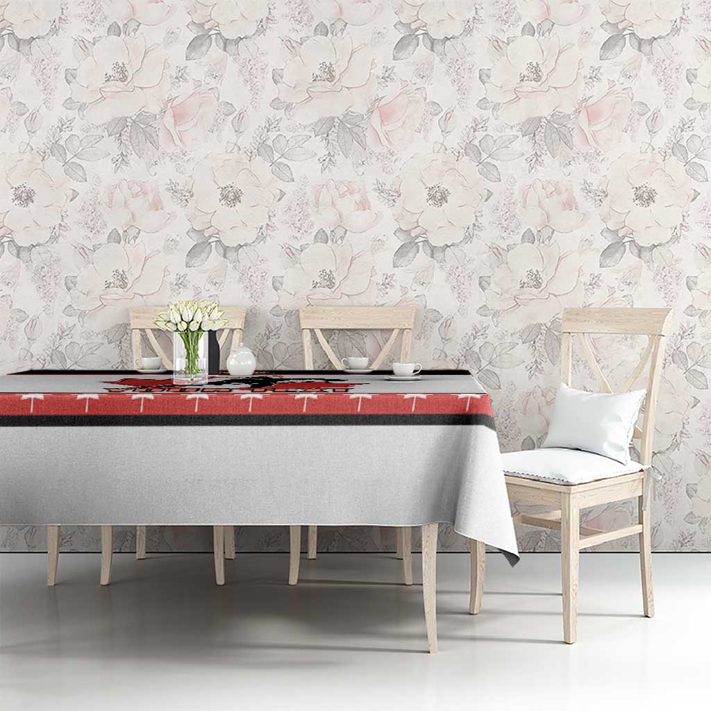 Custom Canada Ice Hockey Tablecloth Go Team Canada