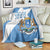 Personalized Somalia 1960 Independence Day Blanket Coat Of Arms Islamic Mix African Pattern