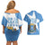 Personalized Somalia 1960 Independence Day Couples Matching Off Shoulder Short Dress and Hawaiian Shirt Coat Of Arms Islamic Mix African Pattern