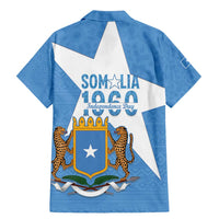 Personalized Somalia 1960 Independence Day Family Matching Mermaid Dress and Hawaiian Shirt Coat Of Arms Islamic Mix African Pattern