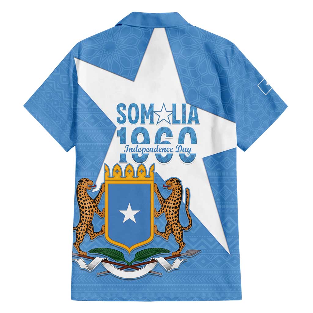 Personalized Somalia 1960 Independence Day Family Matching Tank Maxi Dress and Hawaiian Shirt Coat Of Arms Islamic Mix African Pattern