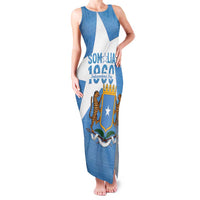 Personalized Somalia 1960 Independence Day Family Matching Tank Maxi Dress and Hawaiian Shirt Coat Of Arms Islamic Mix African Pattern