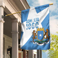 Personalized Somalia 1960 Independence Day Garden Flag Coat Of Arms Islamic Mix African Pattern
