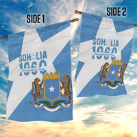 Personalized Somalia 1960 Independence Day Garden Flag Coat Of Arms Islamic Mix African Pattern
